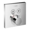 ShowerSelect Square Thermostatic 2-Function Trim