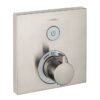 ShowerSelect Square Thermostatic 1-Function Trim – Brushed Nickel