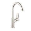 Logis 210 Single-Hole Faucet, Tall – Brushed Nickel